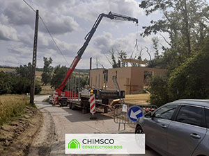 Chimsco : Entrez au cœur d'une construction en ossature bois